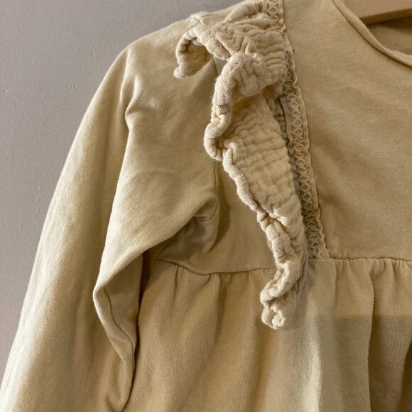 $12 ADD ON Zara long sleeve ruffle shirt Janie and Jack Baby Gap Hanna Andersson - Picture 3 of 3